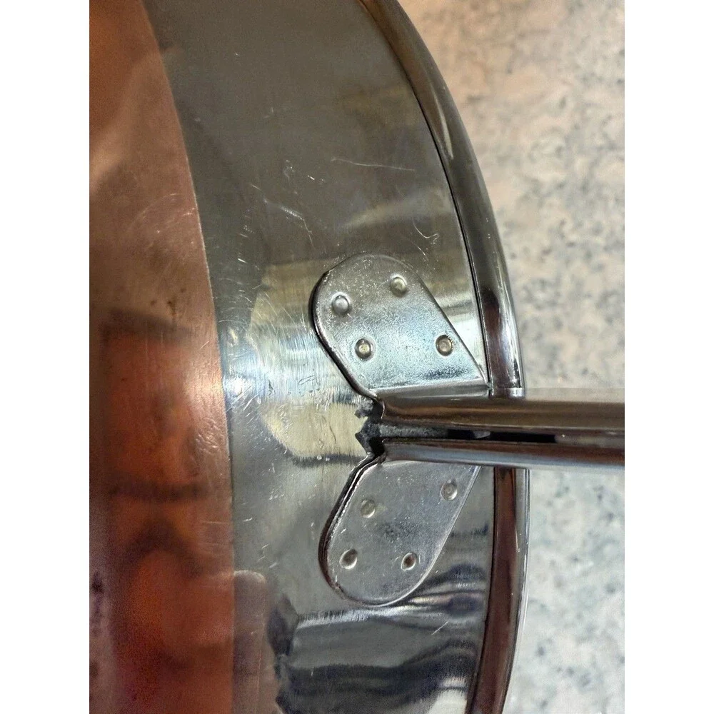 Revere Ware 1801 Copper Bottom 10